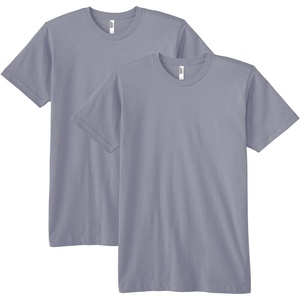image:imageAmerican Apparel Unisex Adult Fine Jersey TShirt Style G2001 MultipackSlate 2pack