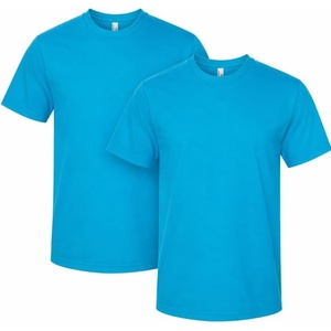 image:imageAmerican Apparel Unisex Adult Fine Jersey TShirt Style G2001 MultipackTeal 2pack