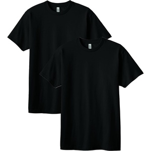 image:imageAmerican Apparel Unisex Adult Heavyweight Cotton TShirt Style G1301G1301gd MultipackBlack 2pack