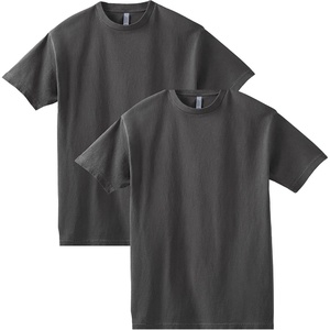 image:imageAmerican Apparel Unisex Adult Heavyweight Cotton TShirt Style G1301G1301gd MultipackFaded Black 2pack