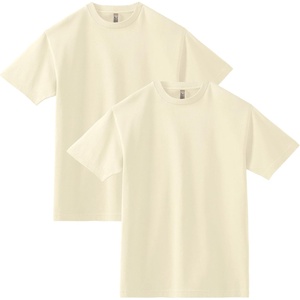 image:imageAmerican Apparel Unisex Adult Heavyweight Cotton TShirt Style G1301G1301gd MultipackFaded Cream 2pack
