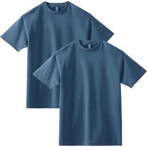 image:imageAmerican Apparel Unisex Adult Heavyweight Cotton TShirt Style G1301G1301gd MultipackFaded Navy 2pack