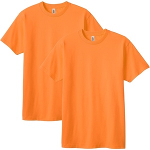 image:imageAmerican Apparel Unisex Adult Heavyweight Cotton TShirt Style G1301G1301gd MultipackOrange 2pack