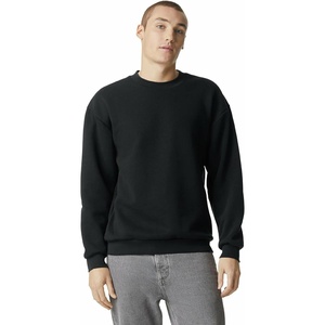 image:imageAmerican Apparel Unisex Adult Reflex Fleece Crewneck Sweatshirt Grf496aaBlack
