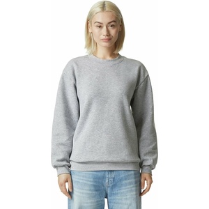 image:imageAmerican Apparel Unisex Adult Reflex Fleece Crewneck Sweatshirt Grf496aaHeather Grey