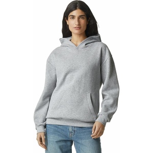 image:imageAmerican Apparel Unisex Adult Reflex Fleece Pullover Hoodie Sweatshirt Grf498aaHeather Grey