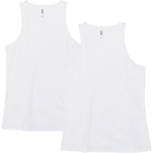image:imageAmerican Apparel Womens CVC Racerneck Style G101CVC Tank 2PackWhite 2pack