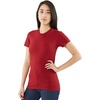 image:imageAmerican Apparel Unisex 5050 Crewneck Short Sleeve TShirt  USA CollectionCranberry