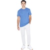image:imageAmerican Apparel Unisex 5050 Crewneck Short Sleeve TShirt  USA CollectionHeather Lake Blue