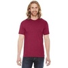 image:imageAmerican Apparel Unisex 5050 Crewneck Short Sleeve TShirt  USA CollectionHeather Red