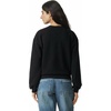 image:imageAmerican Apparel Womens ReFlex GRF494AA Fleece Crewneck SweatshirtBlack