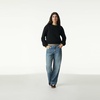 image:imageAmerican Apparel Womens ReFlex GRF494AA Fleece Crewneck SweatshirtBlack