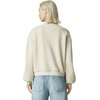 image:imageAmerican Apparel Womens ReFlex GRF494AA Fleece Crewneck SweatshirtBone