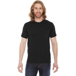 image:imageAmerican Apparel Mens TriBlend Short Sleeve Track ShirtBlack