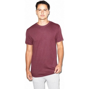 image:imageAmerican Apparel Mens TriBlend Short Sleeve Track ShirtTricranberry