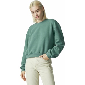image:imageAmerican Apparel Womens ReFlex GRF494AA Fleece Crewneck SweatshirtArctic